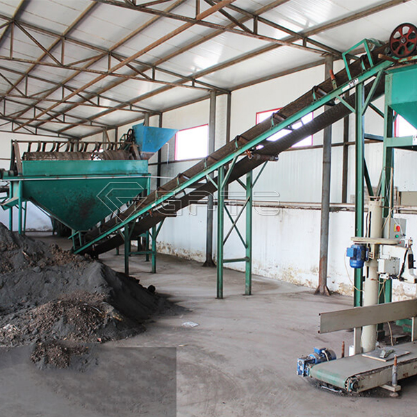 What conditions should be met to build a small organic fertilizer production line?